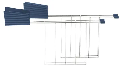 Produktbild von Alessi Plisse,2 Tongs Toaster Daz (Art.-Nr. MDL08RADAZ, EAN 8003299495498)