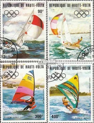Produktbild von Briefmarken Obervolta 1983 Mi 909-912 (kompl.Ausg.) gestempelt Olympische Sommerspiele 84