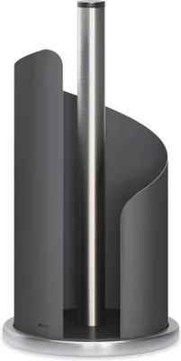 Produktbild von Stahlmat-Rolhalter Ø 15 cm dunkelgrau moderne Küchenaccessoire