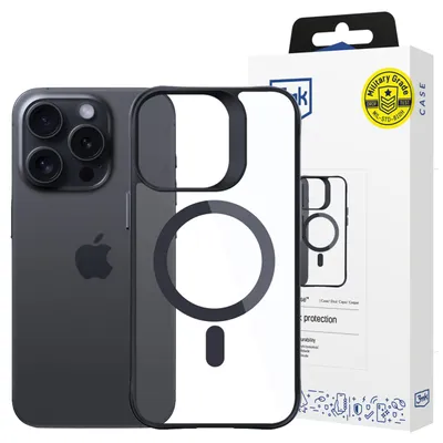 Image de Coque noire Satin Armor 3MK pour iPhone 15 Pro Max