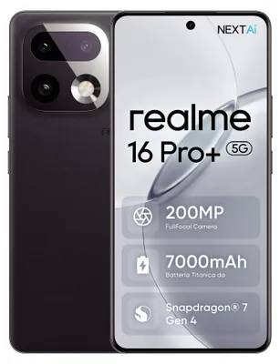 Image de Realme 16 Pro+ Double SIM - Master Grey - 512 Go
