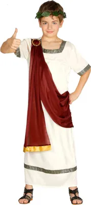 Image de costume romain antique pour enfants taille 110-152, taille:128/134