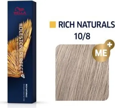 Produktbild von Wella Koleston Perfect ME+ Haarfarbe 10/8 hell-lichtblond perl (60 ml)