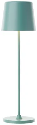 Immagine prodotto di Lampada da tavolo LED brillante per esterni Kaami lampada da tavolo LED mobile, USB, 37 cm, 310 lm, 3000K, dimmerabile, verde iceberg