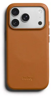 Productafbeelding van Bellroy, MagSafe lederen beschermhoes voor iPhone 18 Pro / iPhone 17 Pro serie, kleur: kameel