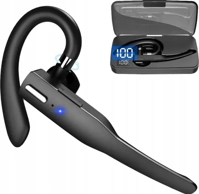 Produktbild von REVENTO® Bluetooth Headset mit Mikrofon, In Ear Freisprech Headset für Autofahren/Business/Büro, Kompatibel mit iPhone Android