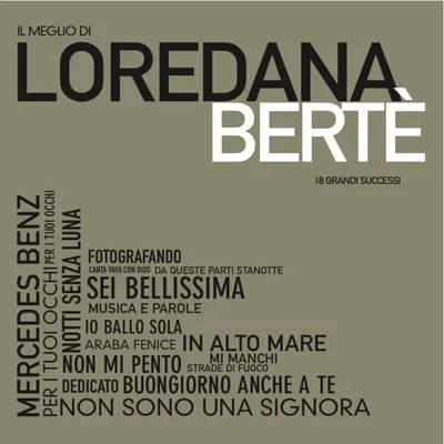 Image de Le meilleur de... Loredana Bertè