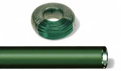 Image de Tuyau antigel flexible vert en PVC monocouche, pour des températures comprises entre -20 °C et +60 °C - ø 22/30 mm - rouleau de 50 m