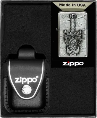 Zdjęcie produktu dla Zestaw Zippo Zapalniczka Dark Side Sword Prezentowy No3