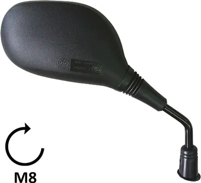 Produktbild von Bcr Peugeot Tweet 50/125/150cc Rechter Außenspiegel Silber  Silber One Size