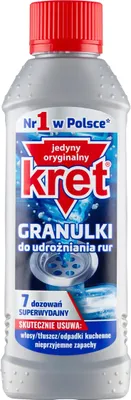 Produktbild von Kret Granulat zum Reinigen von Rohren und Siphons 280 g