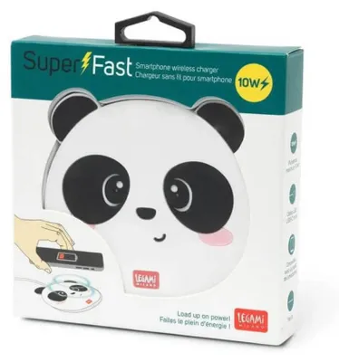 Image de Legami Super Fast - Station de recharge sans fil - Panda