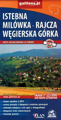 Image de Istebna, Milówka - Rajcza, Węgierska Górka. Carte à l'échelle 1:25 000 - Verschiedene Autoren (Tourist Cards auf Polnisch)
