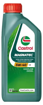 Produktbild von Castrol Magnatec C3 5W-40, 1 l, 5W-40, Sommer/Winter, Auto, -44 °C, 0,852 kg/l