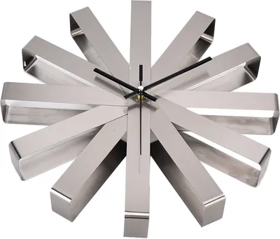 Produktbild von Wanduhr,Wanduhr aus Edelstahl,Hängende Uhr,Stille hängende Uhr,Dekorative Wanduhr,Wohnzimmeruhr