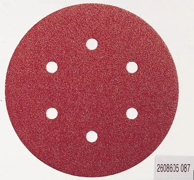 Image de Feuille abrasive C430, 150 mm, 240, 6 trous, auto-agrippant, paquet de 5