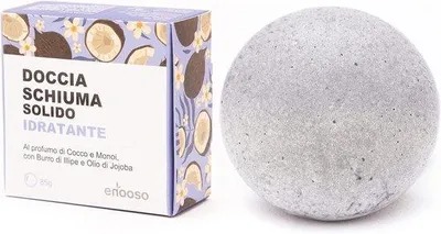 Obrázek produktu pro Přírodní tuhé sprchové mýdlo 85 g - Veganské, organické - Hydratuje a chrání pokožku
