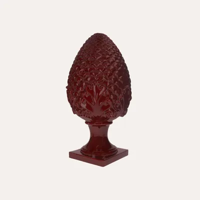 Immagine prodotto di KEYHOMESTORE | Pigna in Vetroceramica Bordeaux H. 60cm