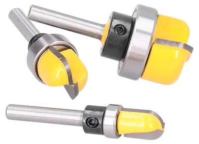 Produktbild von Fräser-Bit-Satz, Hochfester 6-mm-Schaft für präzise Holzbearbeitung