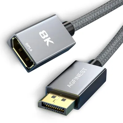 Immagine prodotto di Cavo prolunga DisplayPort, 2 metri, con supporto per risoluzione 8K