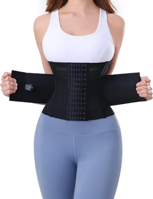 Obrázok produktu pre Waist Trainer Band Nastaviteľný, Športový Pás na Pás, Podporuje postavu, Pre tréning, Pre mužov a ženy