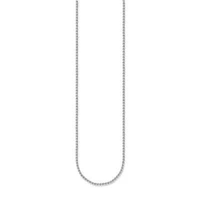 Produktbild von Thomas Sabo KE1106-637-12 Halskette Venezia Geschwärzt Sterling-Silber 42 cm