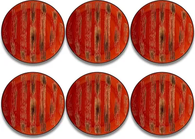 Produktbild von Wilmax runde Dessertteller 18 cm ColorBoom Kollektion 6er-Set WL-668211/A6