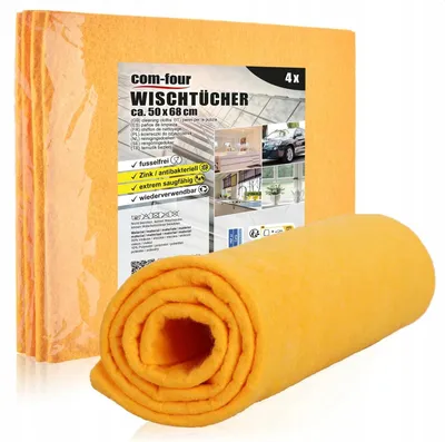 Produktbild von 4x Professionelle Mikrofaser-Reinigungstücher 50x68cm