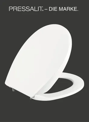 Produktbild von Pressalit WC-Sitz Calmo weiß Absenkautomatik 556000-BZ599956