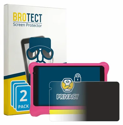 Produktbild von 2x BROTECT Sichtschutzfolie für Laptok LPK707PK 7" Anti-Spy Privacy Sichtschutz Blickschutz Folie Blaulicht-Schutz