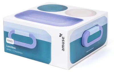 Zdjęcie produktu dla Amuse Rikko Lagoon Sky Lunchbox Blauw/Paars