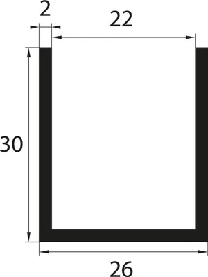 Produktbild von V31 Fassungsprofil Fassungsbereich 22 mm Kantenschutz EPDM Gummiprofil Gummidichtung
