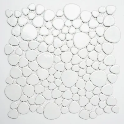 Produktbild von Mosani MOS12-0102, Mosaik, Keramik, Weiß, Indoor, Rechteck, 275 mm