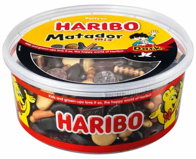 Produktbild von Haribo Matador Mix Dark 900g