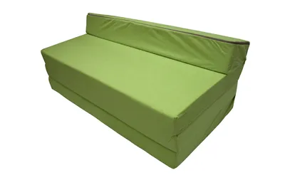 Zdjęcie produktu dla Natalia Spzoo - Materac Składany 200x120x10 cm dla spokojnego snu - Składany materac z zagłówkiem i zdejmowanym pokrowcem - Zielony 1229