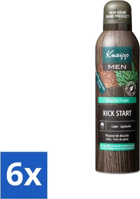 Immagine prodotto di Kneipp Doccia Schiuma Uomo 200 ml - Confezione risparmio - 6 pezzi