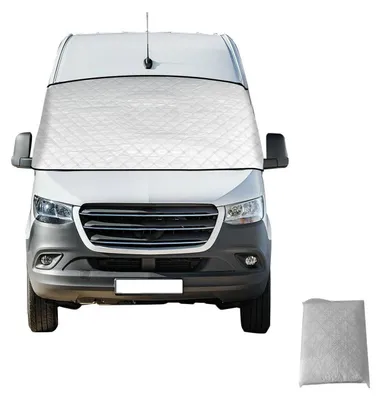 Immagine prodotto di Copertura per parabrezza per Mercedes Sprinter dal 2006 al 2018, protezione per tutte le stagioni, protezione solare, protezione dai raggi UV