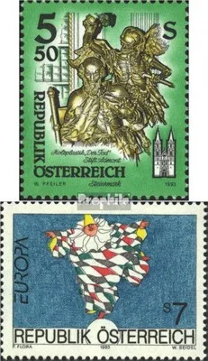 Produktbild von Briefmarken Österreich 1993 Mi 2094,2095 (kompl.Ausgaben) postfrisch Freimarken