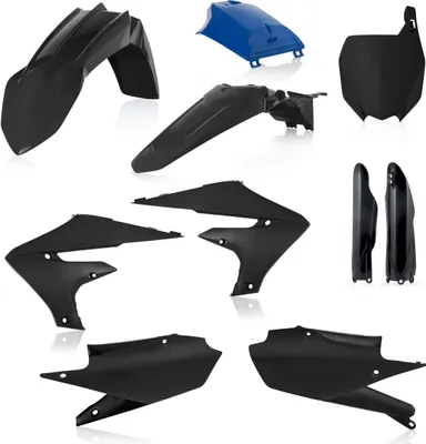 Obrázok produktu pre ACERBIS 10-dielna sada kapotáže čierna/modrá pre YAMAHA