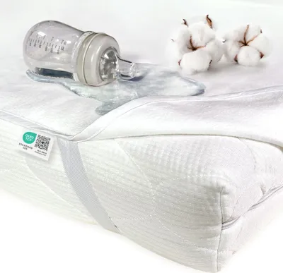 Produktbild von Makian Wasserdichte Betteinlage 60 x 120 cm / Matratzenauflage