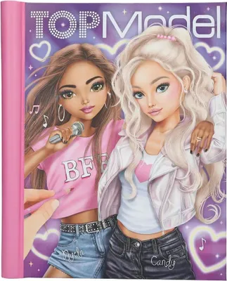 Produktbild von Topmodel My Bff Malbuch One Size