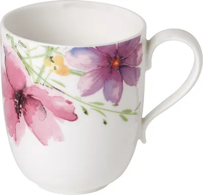 Zdjęcie produktu dla Kubek do herbaty z uchwytem Multipack Villeroy & Boch Mariefleur - 6 sztuk