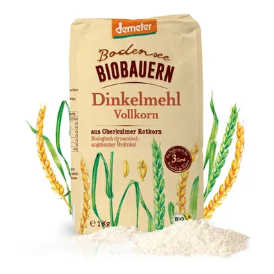Zdjęcie produktu dla Mąka orkiszowa - razowa 1kg