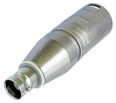 Image de Neutrik X Series NA2MBNC - Audio-Adapter - XLR3 männlich zu BNC weiblich