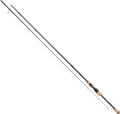 Produktbild von Mikado Black Crystal Light Spinnrute Schwarz 2.23 m / 4-18 g Schwarz 2.23 m