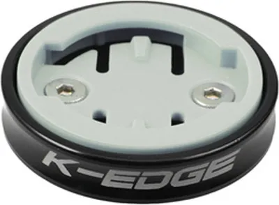 Produktbild von K-EDGE Wahoo ELEMNT Gravity CapMount Black Anodize Schwarz