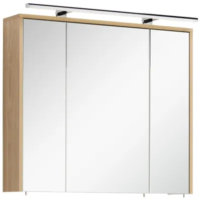 Produktbild von Möbelpartner LED Spiegelschrank Mali 151436 Breite 84 cm