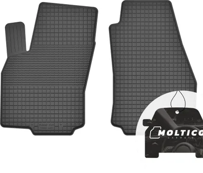 Produktbild von Vorne Gummimatten mit Rand Auto Fußmatten Gummi Automatten Passgenau 2-teilig Set - passend für Opel Zafira A 1999-2005