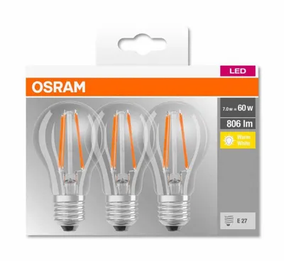 Produktbild von Set 3 Becuri Led Osram 4058075819290
