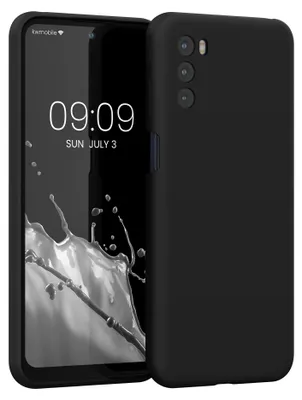 Produktbild von kwmobile Handyhülle für Motorola Moto G31 / Moto G41 Hülle - Case Silikon - Kabelloses Laden - Schutzhülle Cover in Schwarz